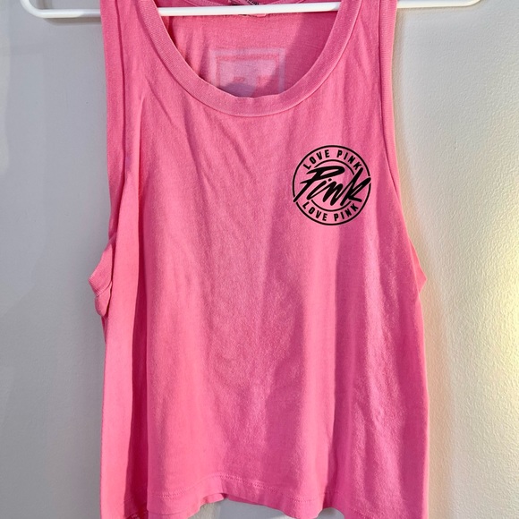 Love Pink Muscle Shirt - Picture 2 of 3